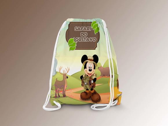 Mochilinha Personalizada Safari
