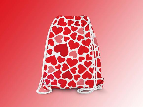 Mochilinha Personalizada Corações