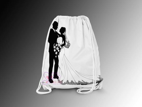 Mochilinha Personalizada Casamento