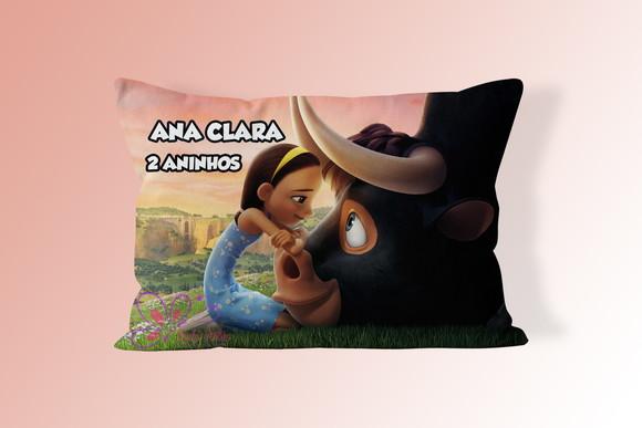 Almofadinha Personalizada 20x30 Touro Ferdinando
