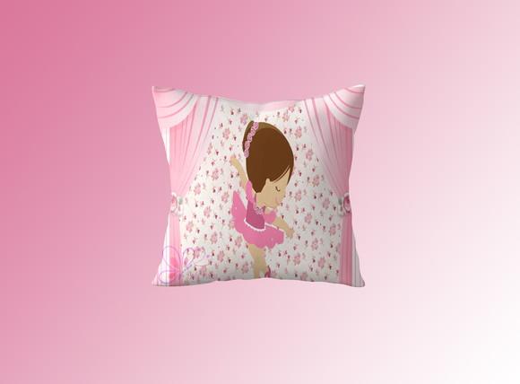 Almofadinhas Personalizadas 20x20 Bailarina
