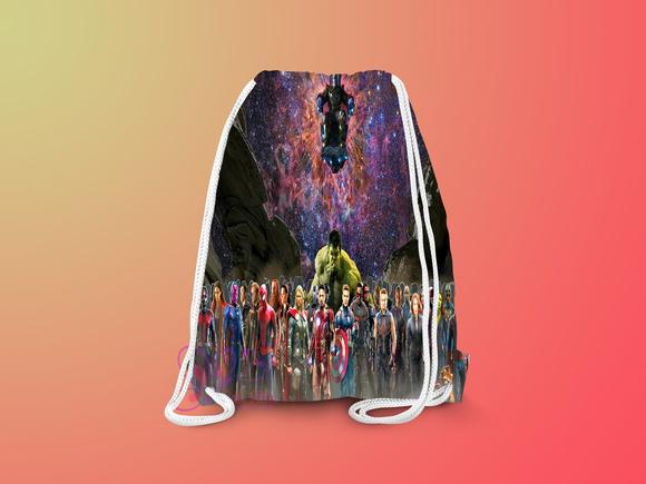 Mochilinha Personalizada Vingadores