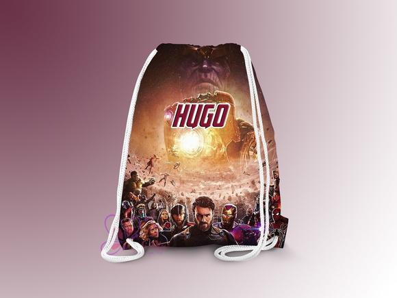 Mochilinha Personalizada Vingadores
