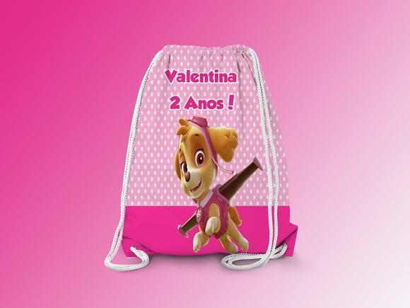 Mochilinha Personalizada Patrulha Canina