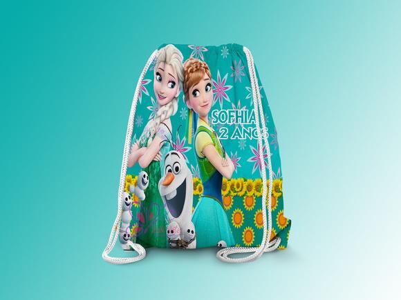 Mochilinha Personalizada Frozen