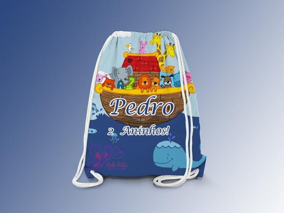 Mochilinha Personalizada A Arca de Noé