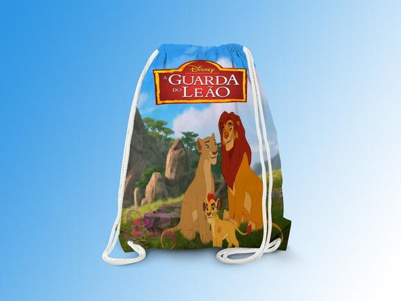 Mochilinha Personalizada a Guarda do Leao