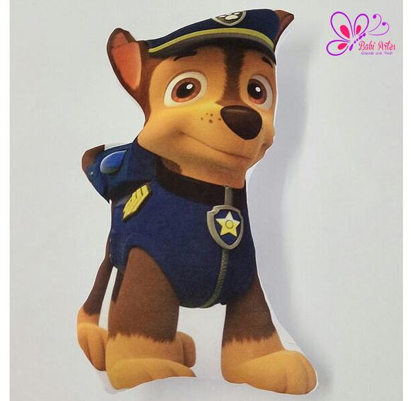Almofadinhas Formato Personalizadas Patrulha Canina