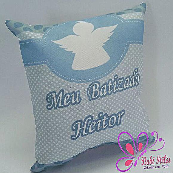 Almofadinhas Personalizadas Batizado