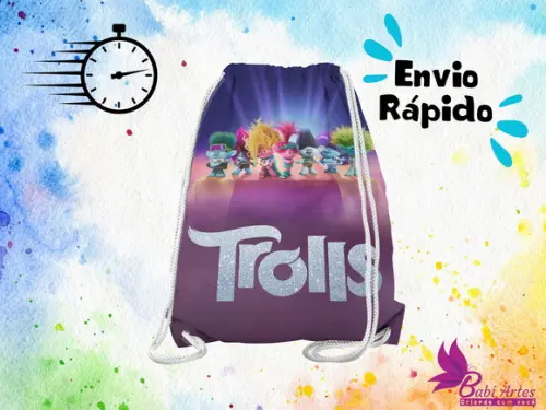 Mochilinha Trolls ( Envio + Rápido )
