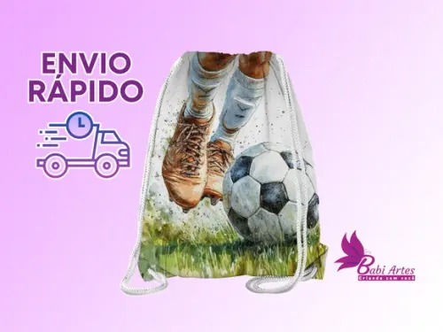 Mochilinha Futebol ( Envio + Rápido )
