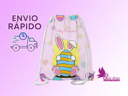 Mochilinha Páscoa ( Envio + Rápido )