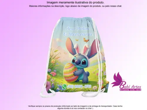Mochilinha Personalizada Páscoa