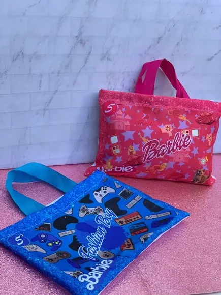 Sacolinhas Ecobag Personalizadas Barbie