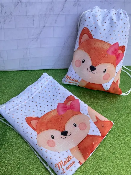 Mochilinha Personalizada Bosque Encantado