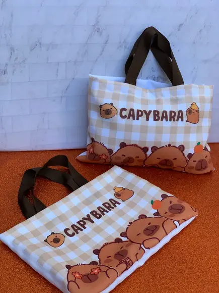 Sacolinhas Ecobag Personalizadas Capivara
