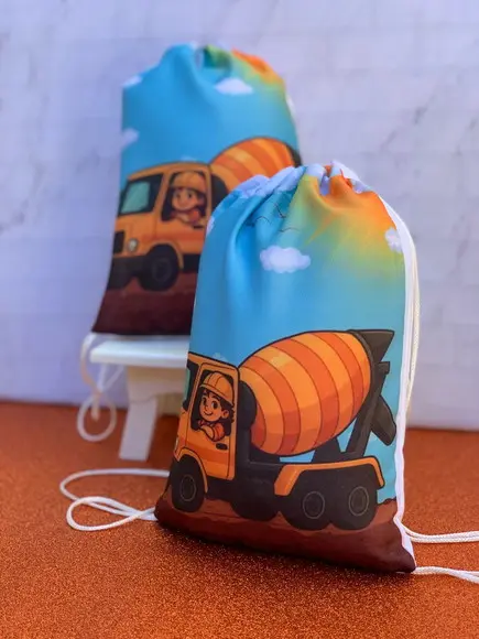 Mochilinha Personalizada Construtor