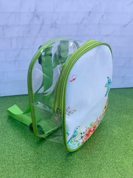Mochila de Costas Infantil Personalizada Jardim Encantado