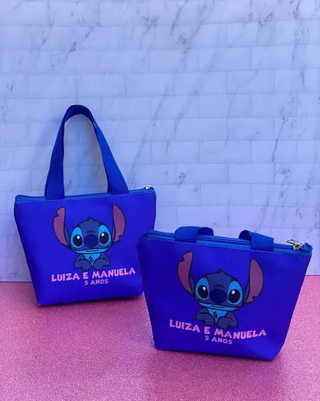 Bolsinha de Mão Personalizada Stitch