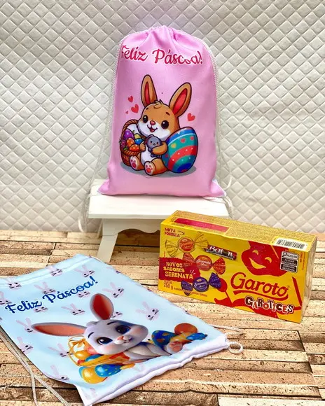 Mochilinha Personalizada Páscoa