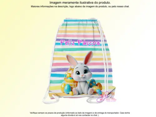 Mochilinha Personalizada Páscoa
