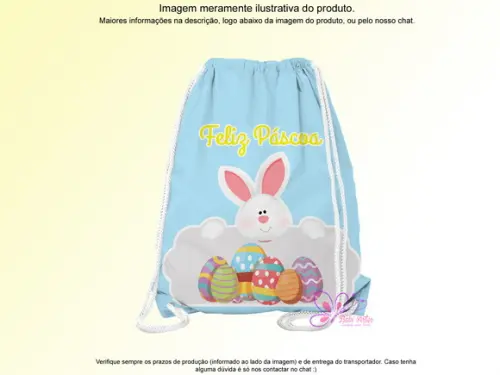 Mochilinha Personalizada Páscoa