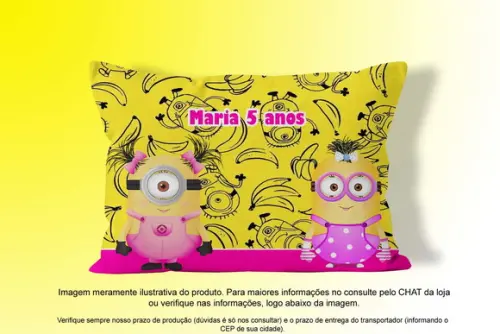 Almofadinha Personalizalida Minions