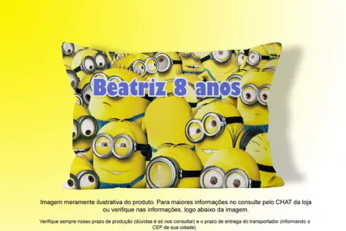 Almofadinha Personalizada Minions