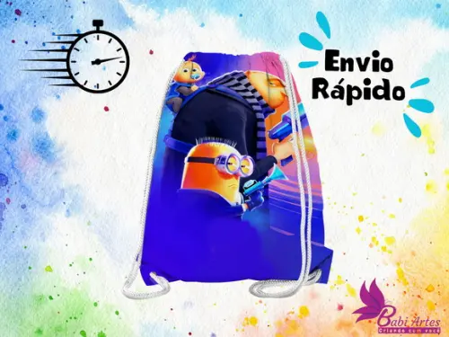 Mochilinha Minions ( Envio + Rápido )