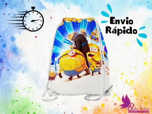 Mochilinha Minions ( Envio + Rápido )