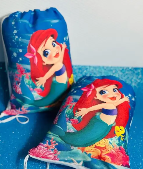 Mochilinha Personalizada Sereia