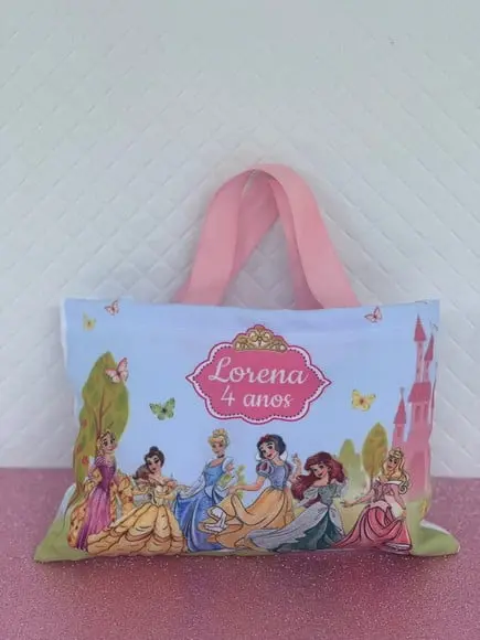 Sacolinhas Ecobag Personalizadas Princesas