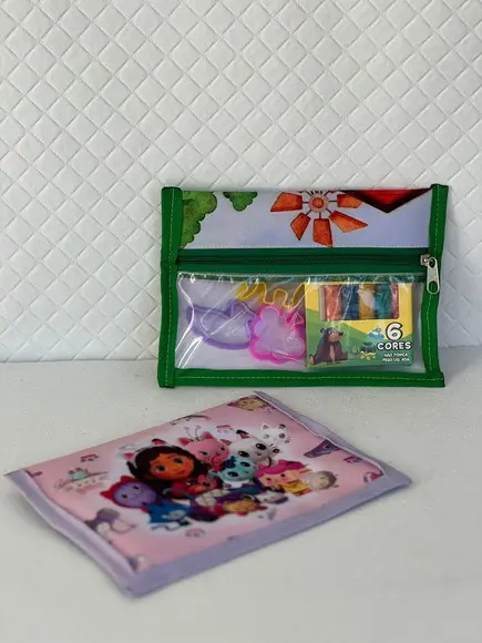 Necessaire Pers. Casa Mágica + Kit Massinha e Modeladores