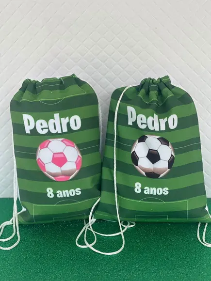 Mochilinha Personalizada Futebol