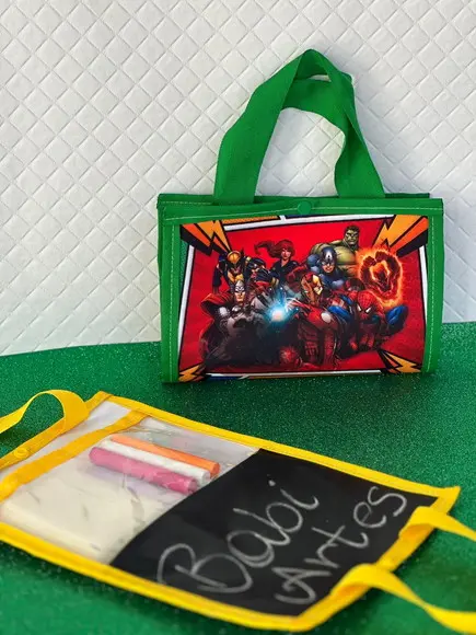 Lousa Mágica Personalizada Super Heróis