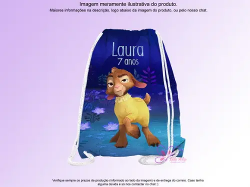 Mochilinha Personalizada Wish