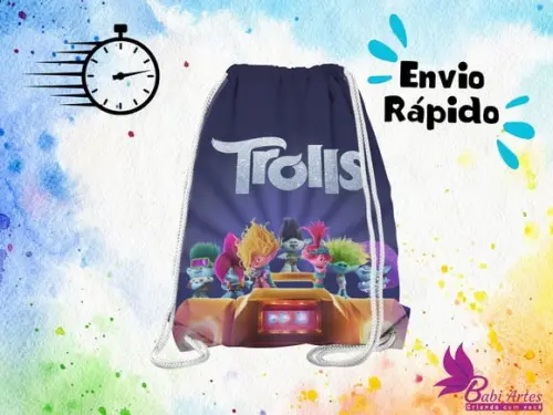 Mochilinha Trolls ( Envio + Rápido )