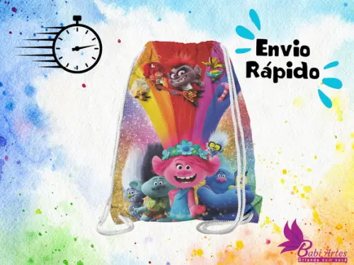 Mochilinha Trolls ( Envio + Rápido )