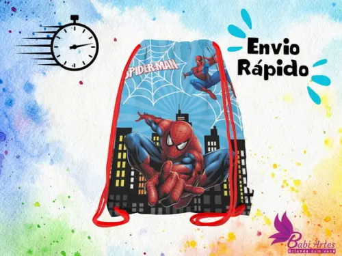 Mochilinha Homen Aranha ( Envio + Rápido )