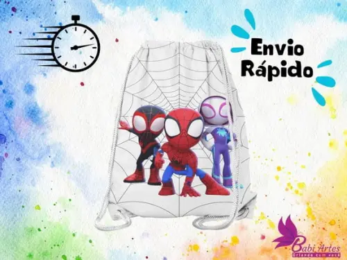 Mochilinha Homen Aranha Cute ( Envio + Rápido )