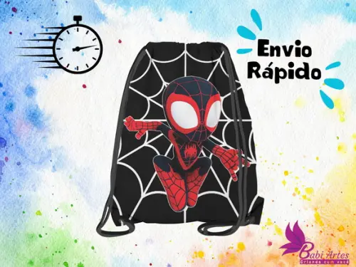 Mochilinha Homen Aranha Cute ( Envio + Rápido )