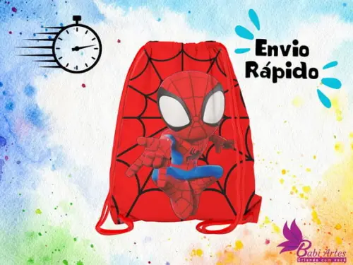Mochilinha Homen Aranha Cute ( Envio + Rápido )