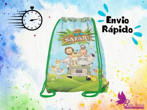 Mochilinha Safari ( Envio + Rápido )