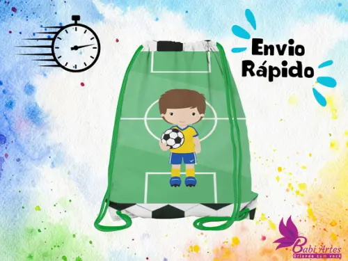 Mochilinha Futebol ( Envio + Rápido )