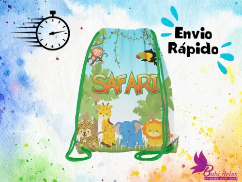 Mochilinha Safari ( Envio + Rápido )
