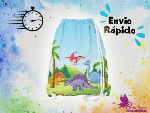 Mochilinha Dinossauro Baby ( Envio + Rápido )