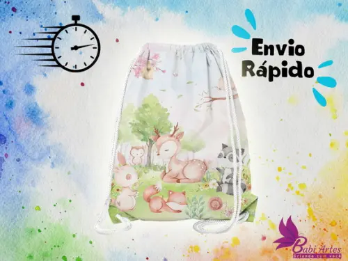 Mochilinha Bosque Encantado ( Envio + Rápido )