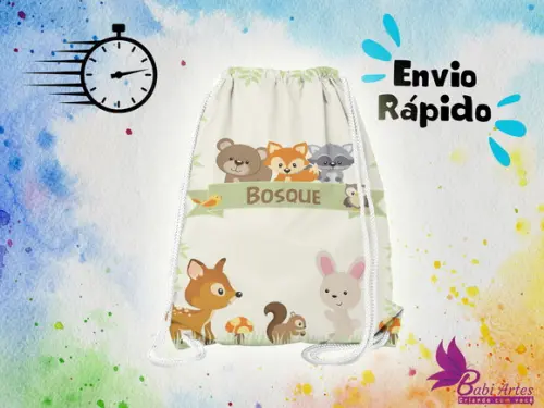 Mochilinha Bosque Encantado ( Envio + Rápido )