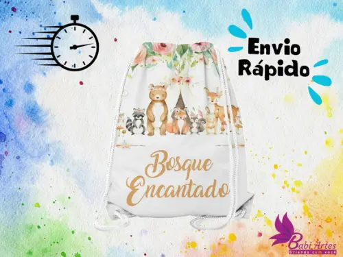 Mochilinha Bosque Encantado ( Envio + Rápido )