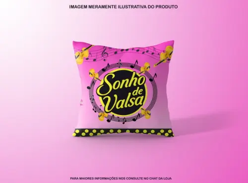 Almofadinhas Personalizadas Sonho de Valsa